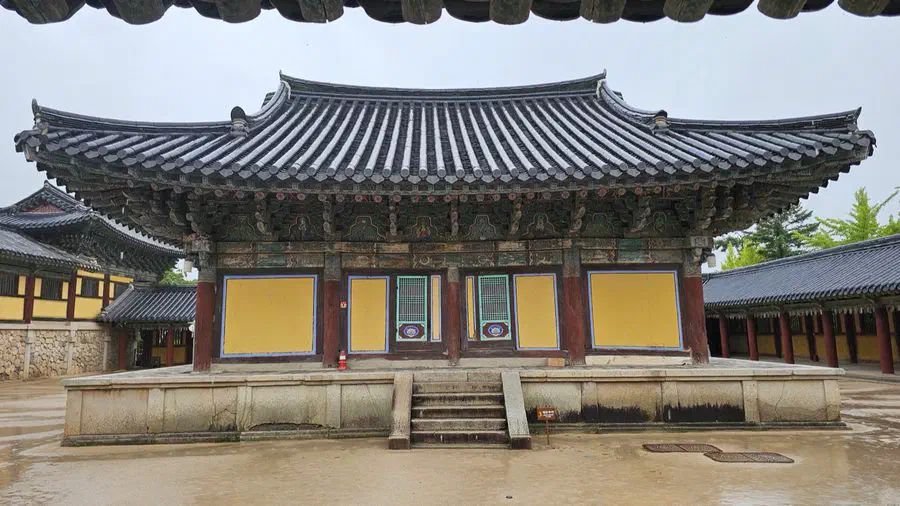One of Bulguksa Temple's main halls