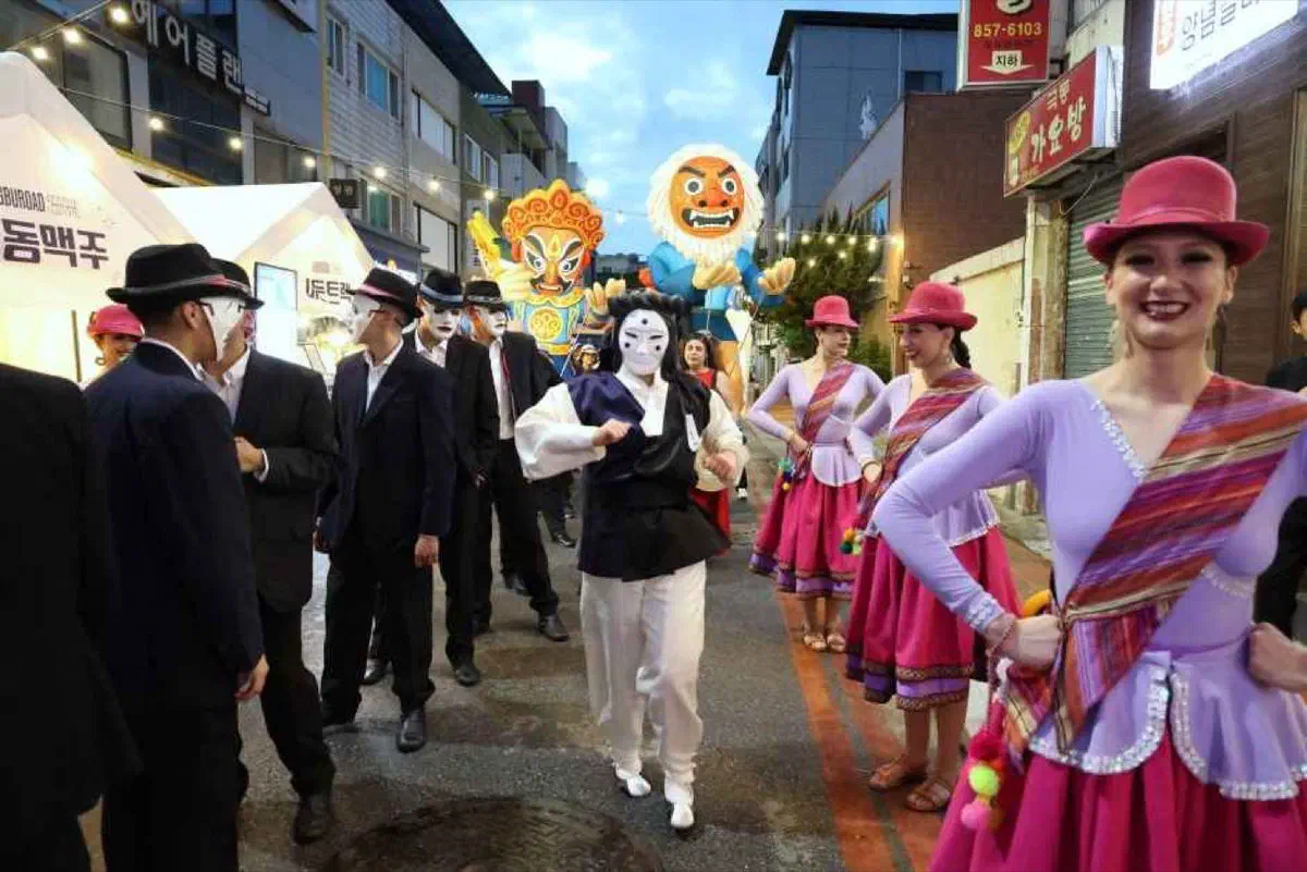 Andong Maskdance Festival in Andong, North Gyeongsang