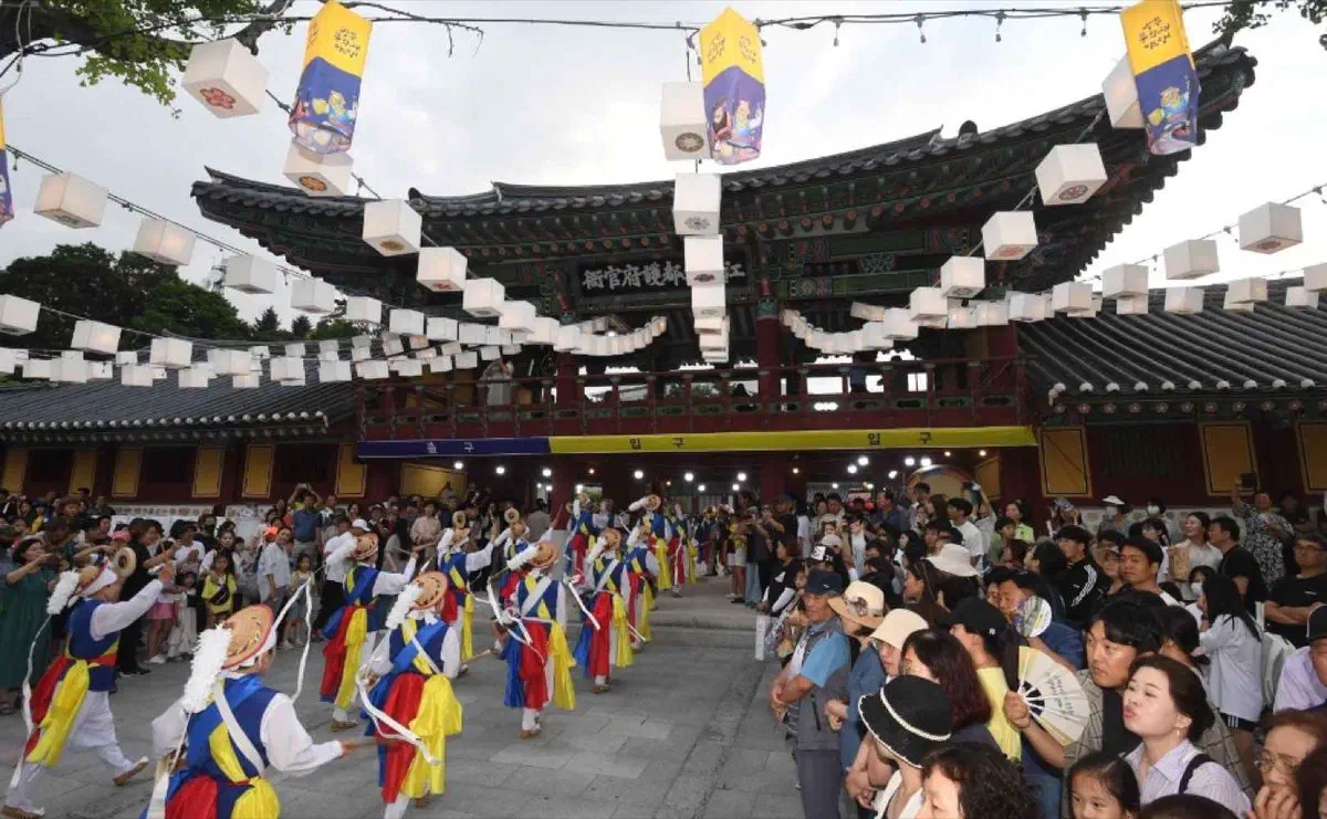 Gangneung National Heritage Night in Gangneung, Gangwon