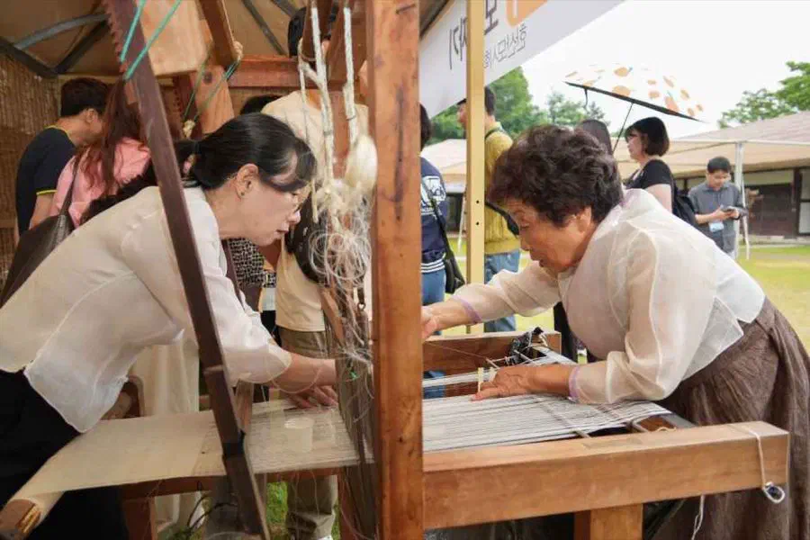 Hansan Ramie Fabric Cultural Festival — festival photograph