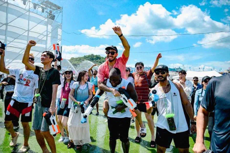 Jeongnamjin Jangheung Water Festival — festival photograph