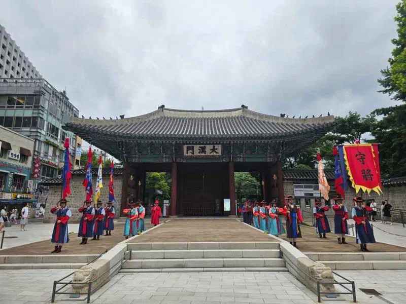 Deoksugung Royal Guard-Changing Ceremony — performance photograph